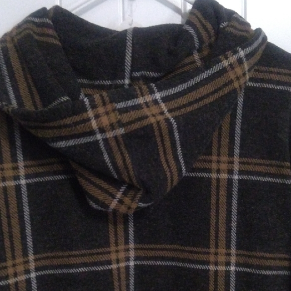 Hemish USA Plaid Hooded Jacket - Picture 5 of 6